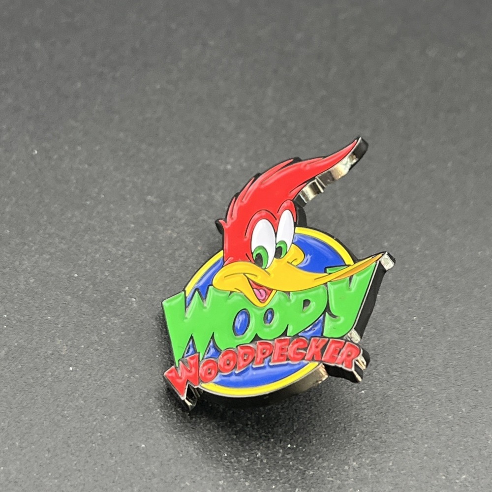 Woody Woodpecker Cartoon Animated Lapel Hat Pin